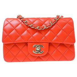 Chanel Classic Single Flap Quilted Lambskin Mini