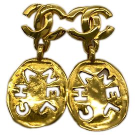 Pendientes de clip Chanel Coco Mark Logo