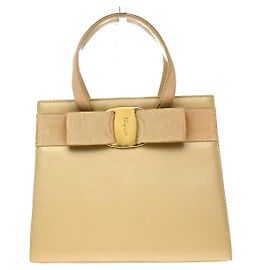 Borsa Tote convertibile Vara Bow in pelle Small Salvatore Ferragamo