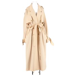 Autre Marque Gabardina de lana beige THE FRANKIE SHOP