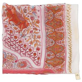 Hermès Chal gigante sin usar de gasa de seda Giant Silk Moslin Chiffon at the Palace Gates