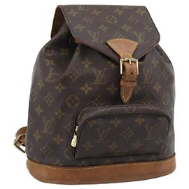 LOUIS VUITTON Monogram Montsouris MM Backpack M51136 LV