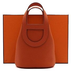 Hermès Bolso Tote Tangerine Taurillon Indorouge Season