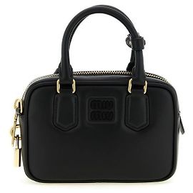 Borsa Miu Miu Arcadia in pelle nera