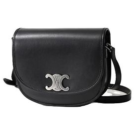 Céline Besace Triomphe Medium in pelle di vitello naturale morbida