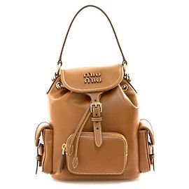 Miu Miu Zaino medio in pelle
