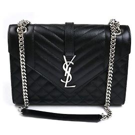 Saint Laurent Monogram Envelope mittlere Kettentasche