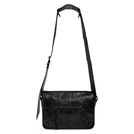 Balenciaga Borsa Messenger Le City Flap Small Decorazione in Ottone