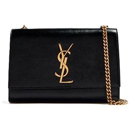 Saint Laurent Picca borsa in pelle grana lucida