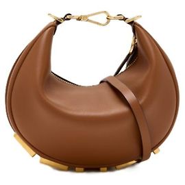 Fendi Mini Leder-Hobo-Tasche