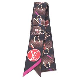Louis Vuitton Monogram Speedy Tribute to Silk Scarf