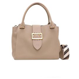 Burberry Borsa Tote e borsa a tracolla con fibbia in pelle grana