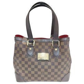 Louis Vuitton Bolso Tote Hampstead PM de lona Damier Ebene