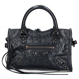 Balenciaga Le City Bag Nano Brass Detail