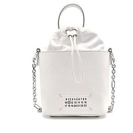 Maison Martin Margiela Borsa a secchiello Maison Margiela 5AC bianca in nylon