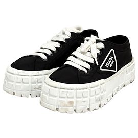 Prada Sneakers in Gabardine Re-Nylon Nero