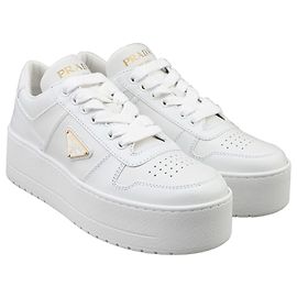 Prada Sneakers Downtown Bold in pelle da donna White