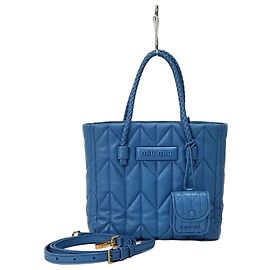 Miu Miu Napa gesteppte Two-Way Tote Bag