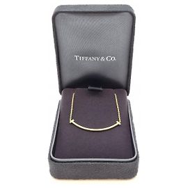 Tiffany & Co Collana Smile Full Diamond Small Yellow Gold