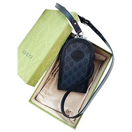 Gucci Unisex GG Supreme Mini Crossbody Bag