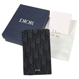 Dior Oblique Vertical Long Card Holder