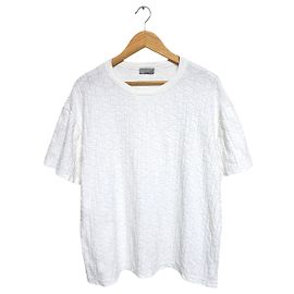 Dior Oblique Terry T-Shirt mit kurzen Ärmeln