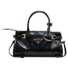 Prada Sac à main mini en cuir Bonny