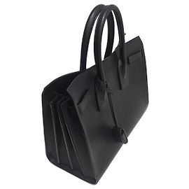Saint Laurent Picca borsa a tracolla nera