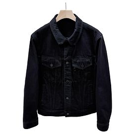 Louis Vuitton Denim Trucker Jacket Black