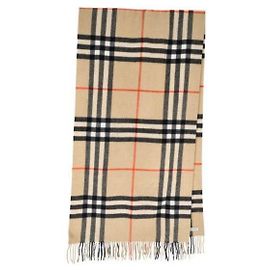 Burberry Kaschmirschal mit großen Karos