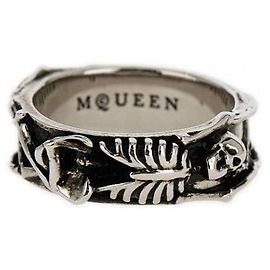 Alexander Mcqueen Anello Scheletro Danzante