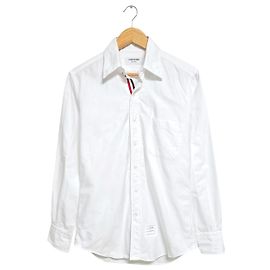 Thom Browne Oxford-Hemd mit versteckten Streifen