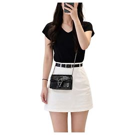 Gucci Dionysus Black Patent Leather Super Mini Crossbody