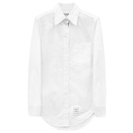 Thom Browne Camicia Hidden Oxford da donna
