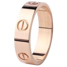 Cartier Classic Love Ring in Roségold Größe
