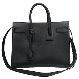 Saint Laurent Piccola borsa tote a tracolla nera