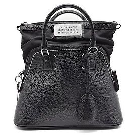 Maison Martin Margiela Borsa a tracolla Maison Margiela 5AC nera in pelle