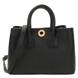 Burberry Mini borsa in pelle a scacchi Vermonji