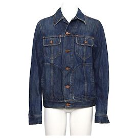 Dolce & Gabbana Giacca in denim di cotone blu da uomo