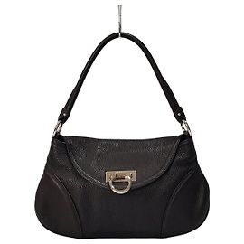 Salvatore Ferragamo Borsa a Tracolla Hobo Gancini Argento