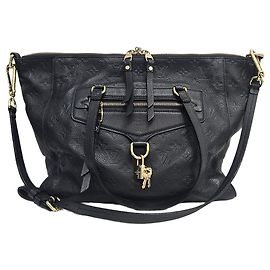 Louis Vuitton Borsa a tracolla Lumineuse PM in Monogram Empreinte nero