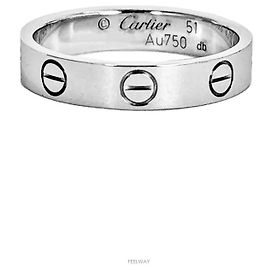 Cartier Love Ring Weißgold