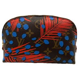LOUIS VUITTON Monogram Jungle Dot Pochette Cosmetic Pouch Bag
