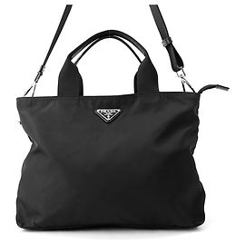 Prada Handtasche aus schwarzem Nylon