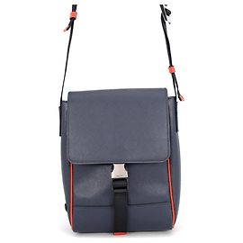 Borsa a tracolla Prada Triangle in pelle Saffiano