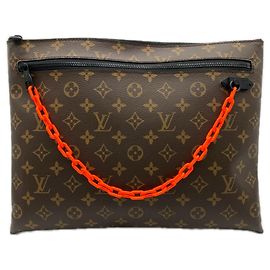 Louis Vuitton Monogram Pochette A4 Clutch Bag