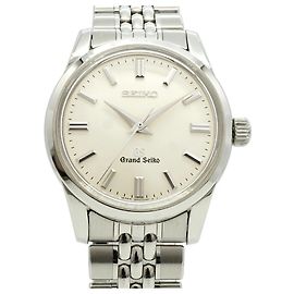 Orologio da uomo Seiko Grand SBGW031 9S64-00A0 Quadrante Argento