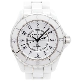 Orologio da uomo Chanel J12 H0970 Quadrante Bianco