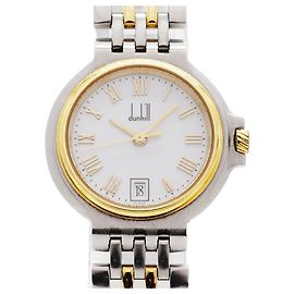 Alfred Dunhill Orologio da donna Dunhill Elite 2-Row quadrante bianco