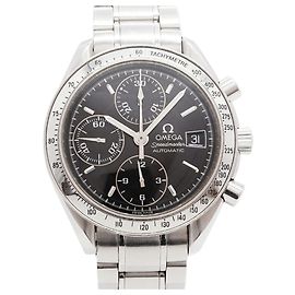 Omega Speedmaster Date 3513.50 Quadrante Nero Orologio da Polso da Uomo
